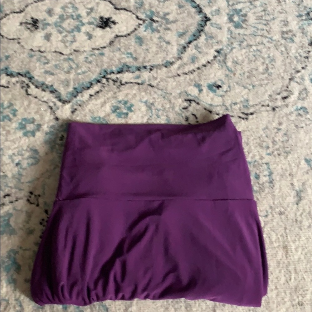 Purple maxi skirt